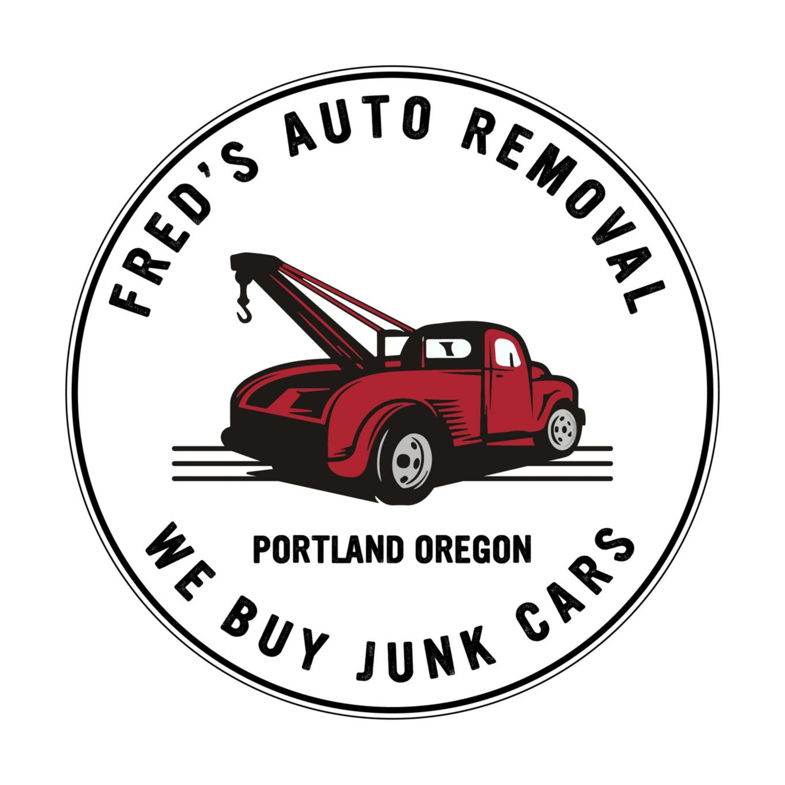 Fred's Auto Removal logo — junk car buyers Tampa Florida