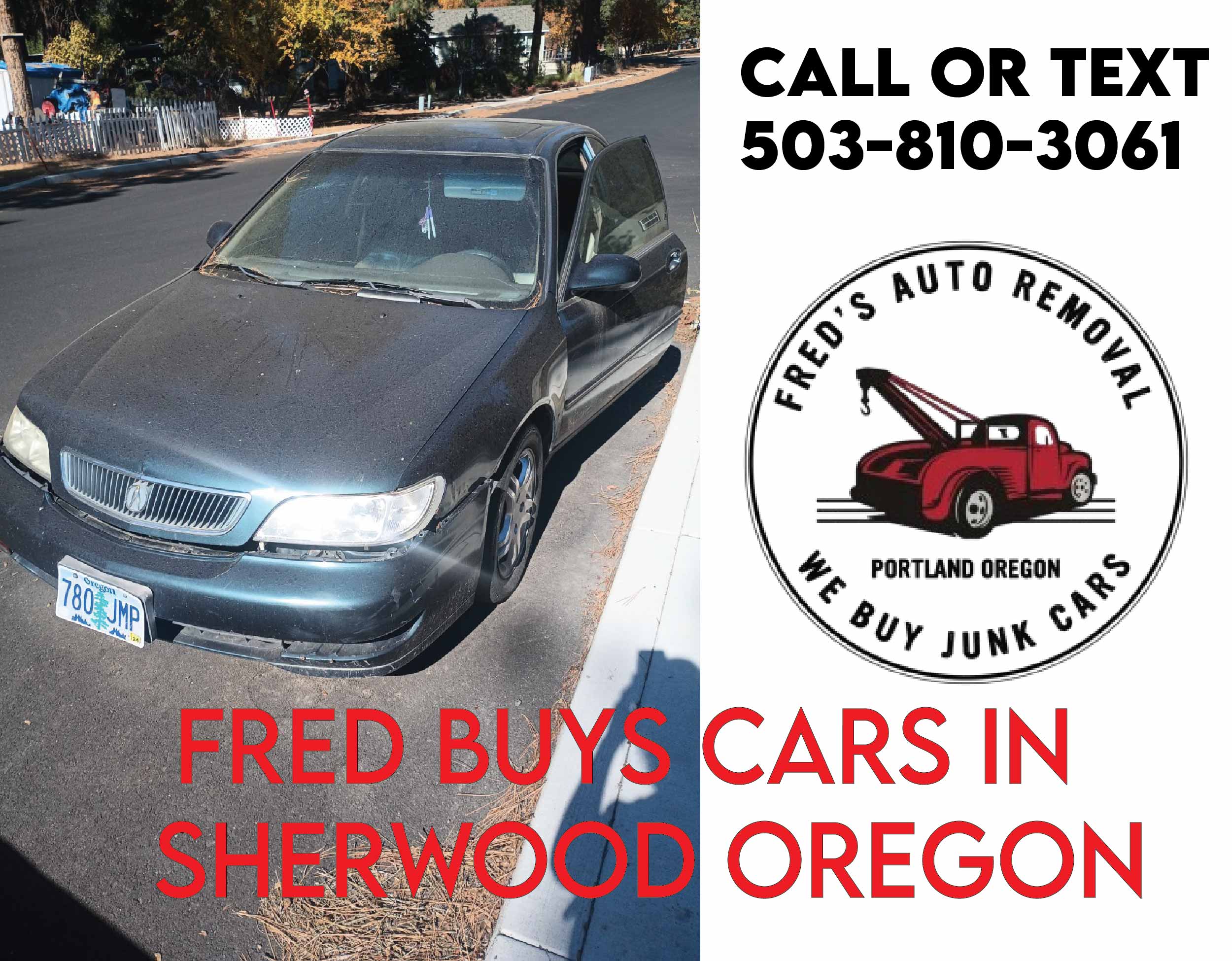 Cash fir cars Sherwood Oregon
