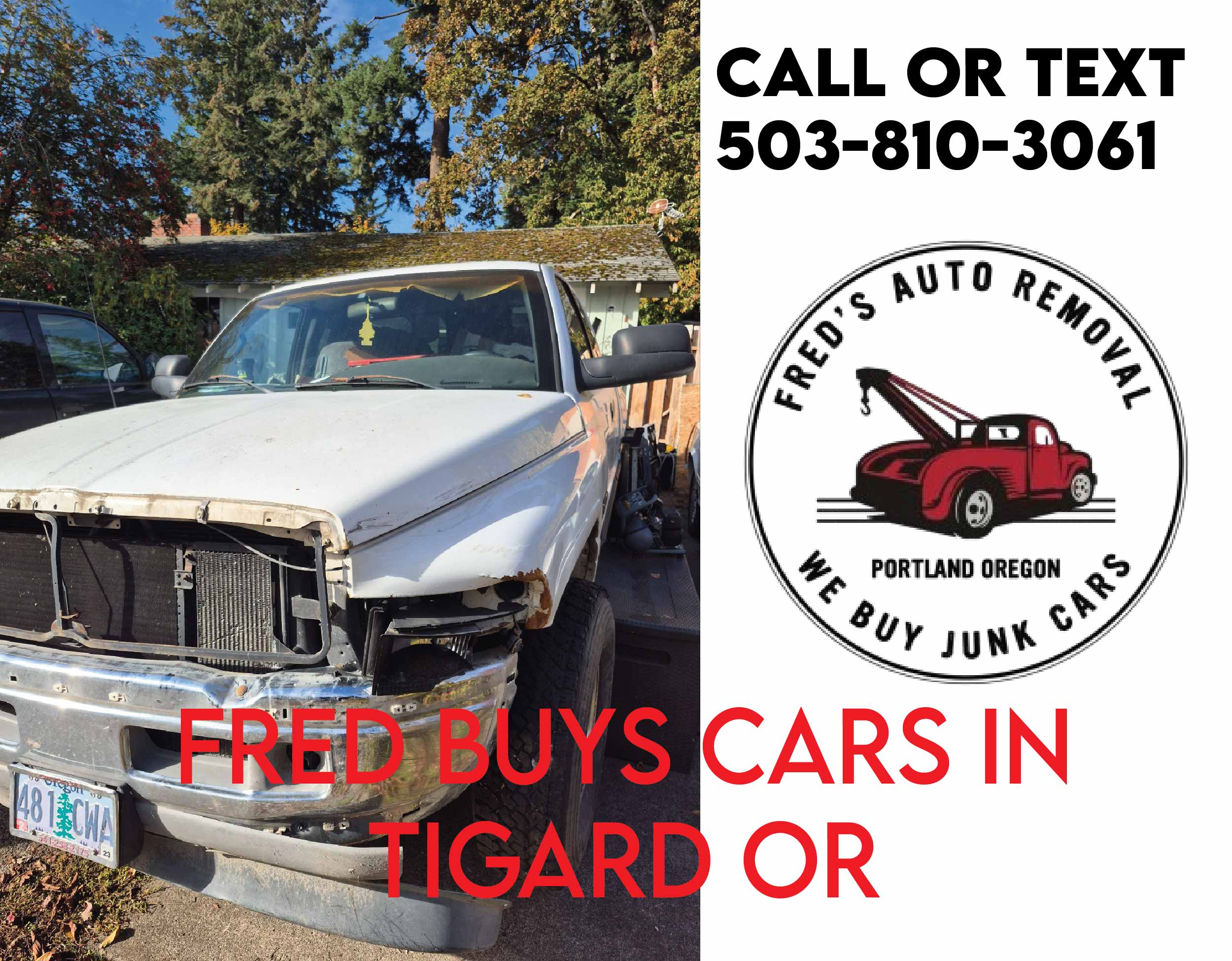 Cash fir cars Tigard OR