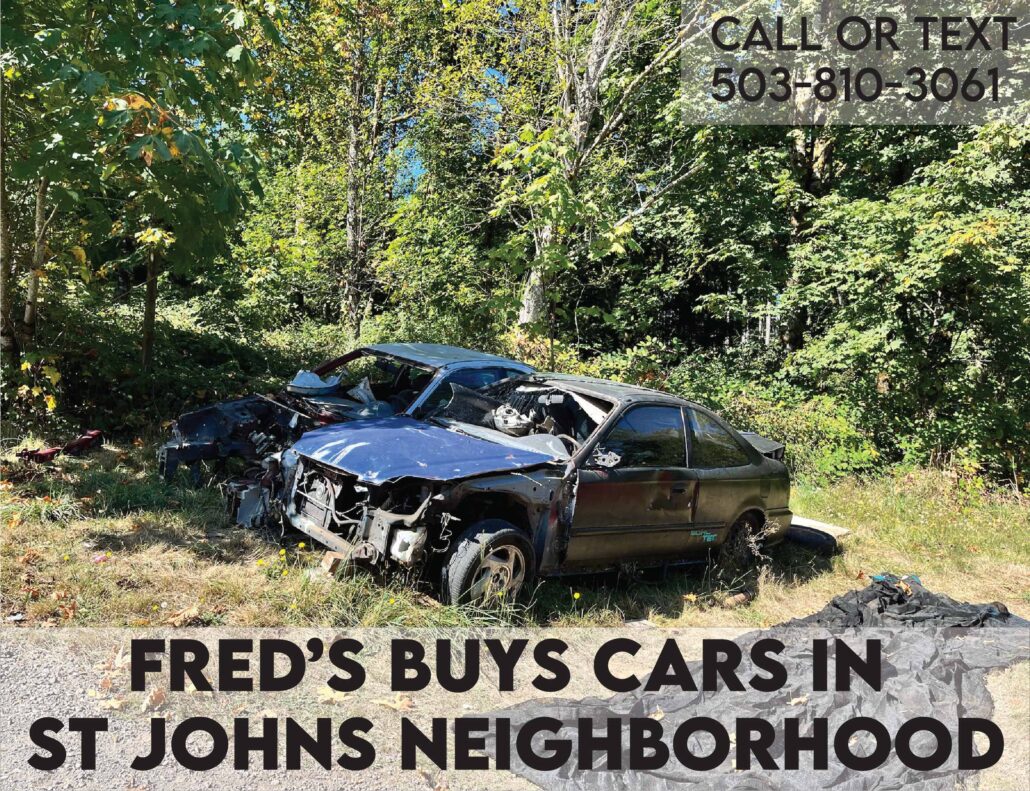 Cash For Cars in St. Johns Neighborhood