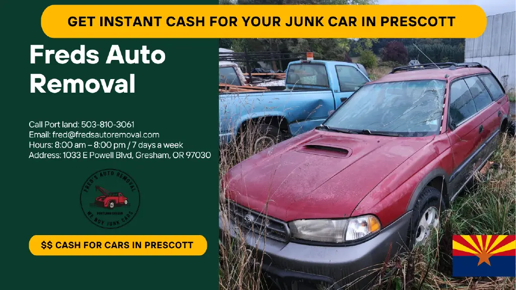 Cash for Cars Prescott Sell my car