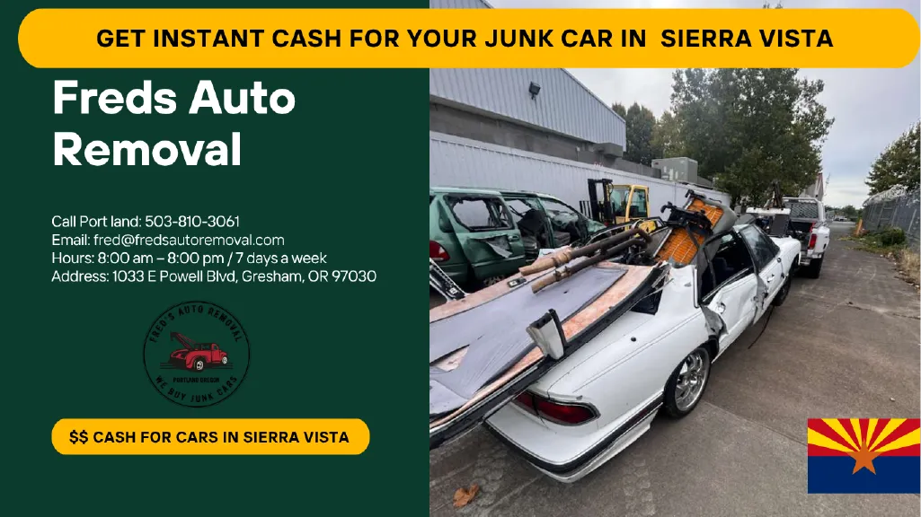 Cash for cars Sierra Vista sell my car