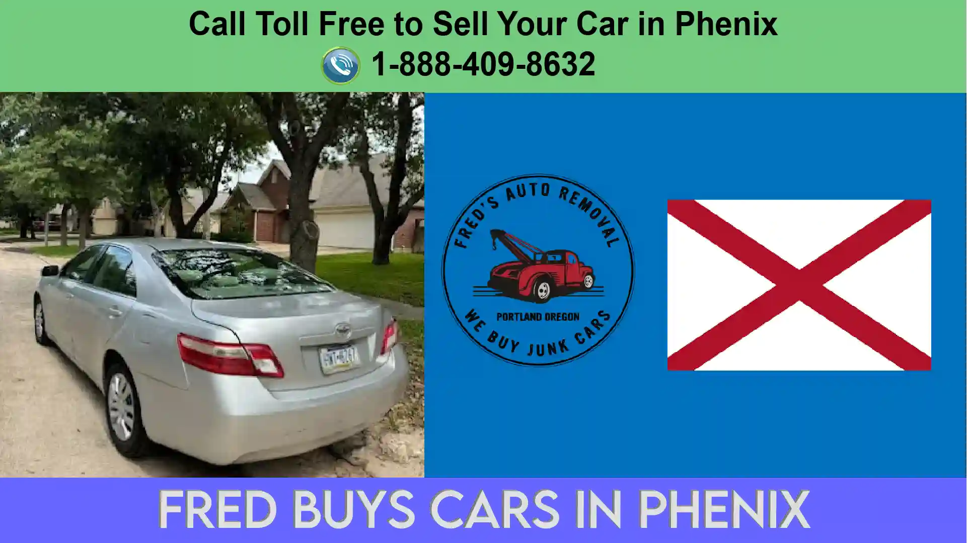 cash for junk cars Phenix City sell car