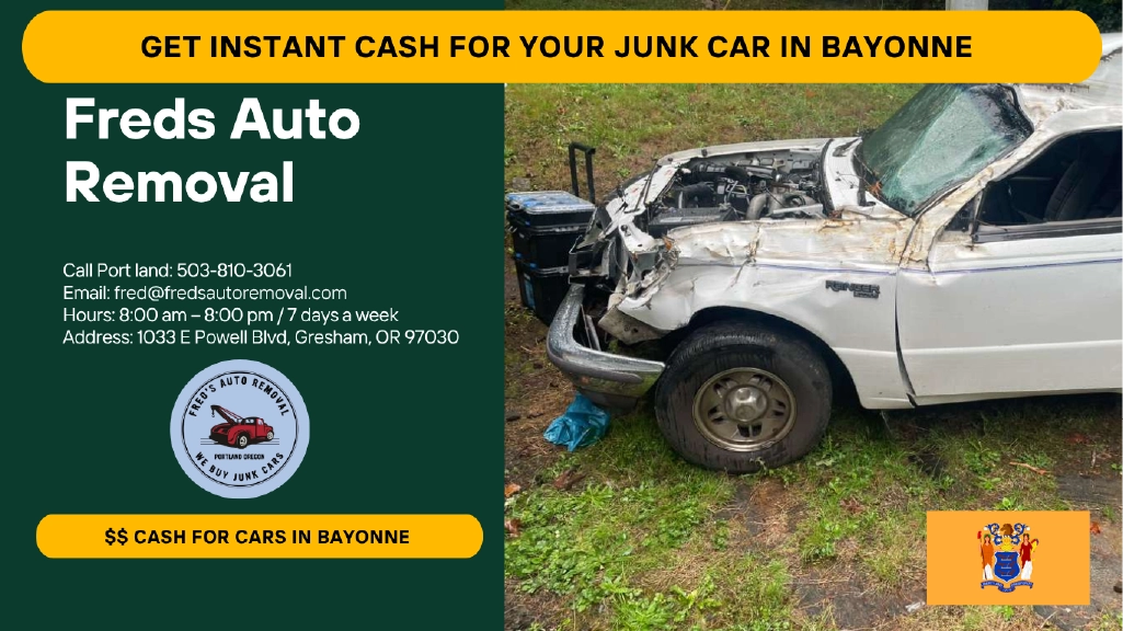 cash for cars Bayonne sell my car