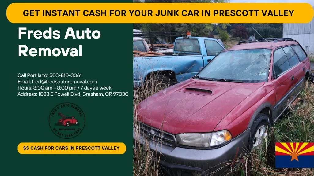 cash for cars in Prescott Valley