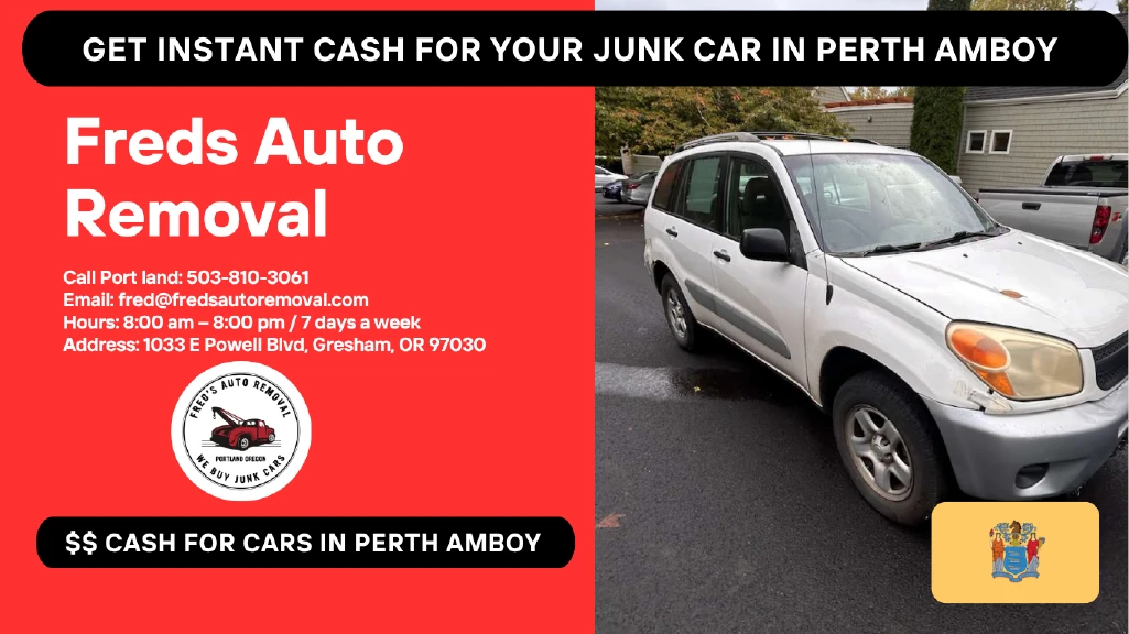 Cash for junk car Perth Amboy sell my car