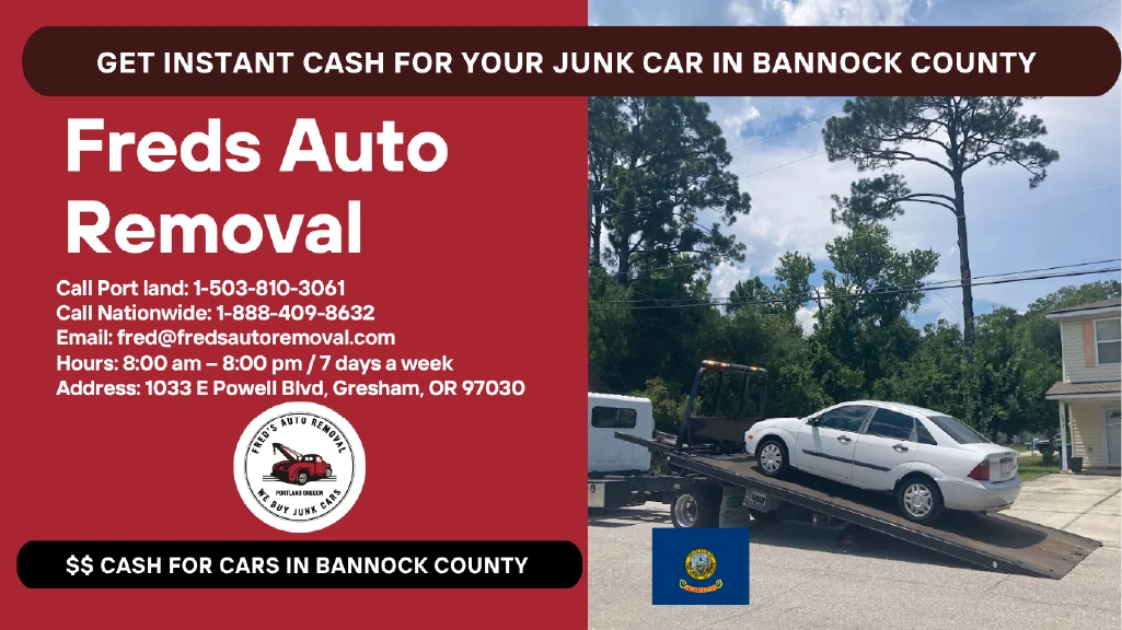 Cash for junk cars Bannock County sell my car