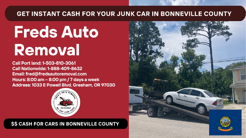 Cash for junk cars Bonneville County sell my car