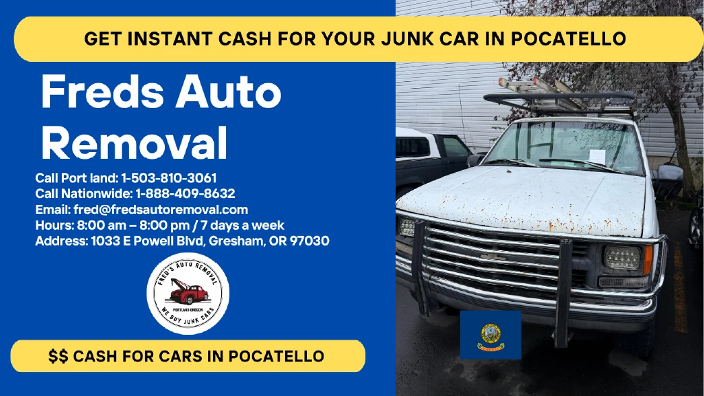 Cash for junk cars Pocatello sell my car
