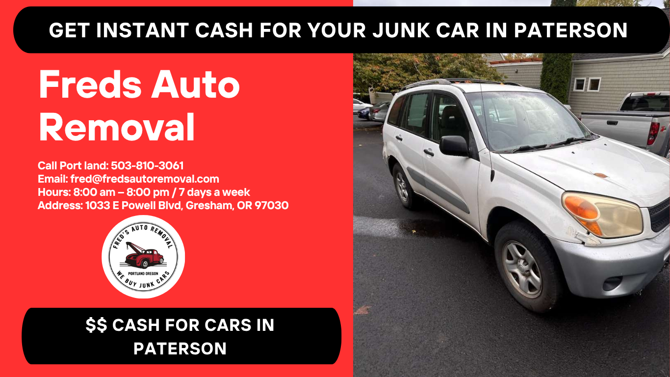 cash for cars paterson sell my car