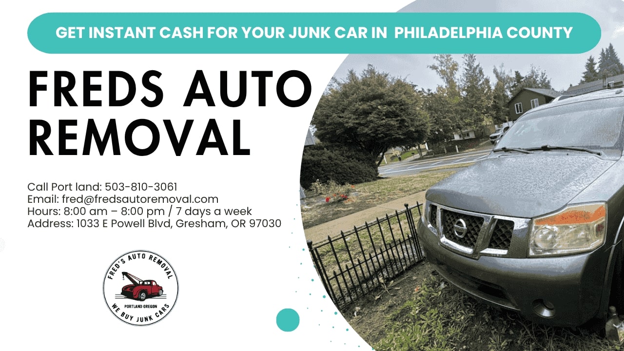 Philadelphia county sell my car
