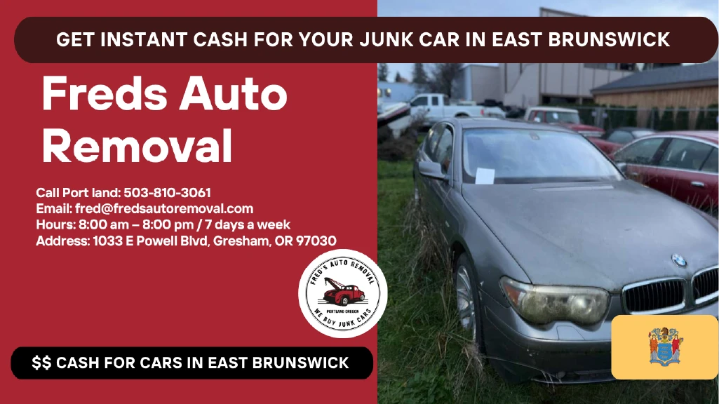 cash for cars East Brunswick sell my car