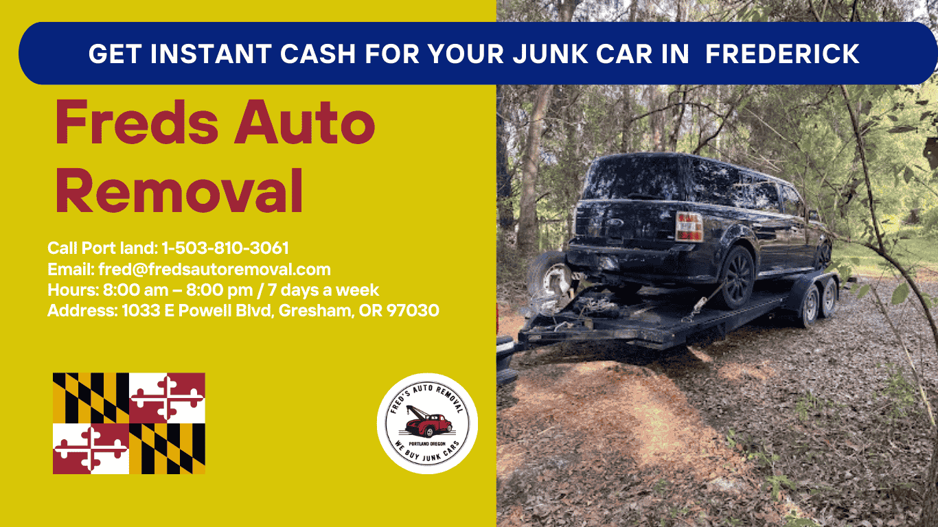cash for cars Frederick sell my car