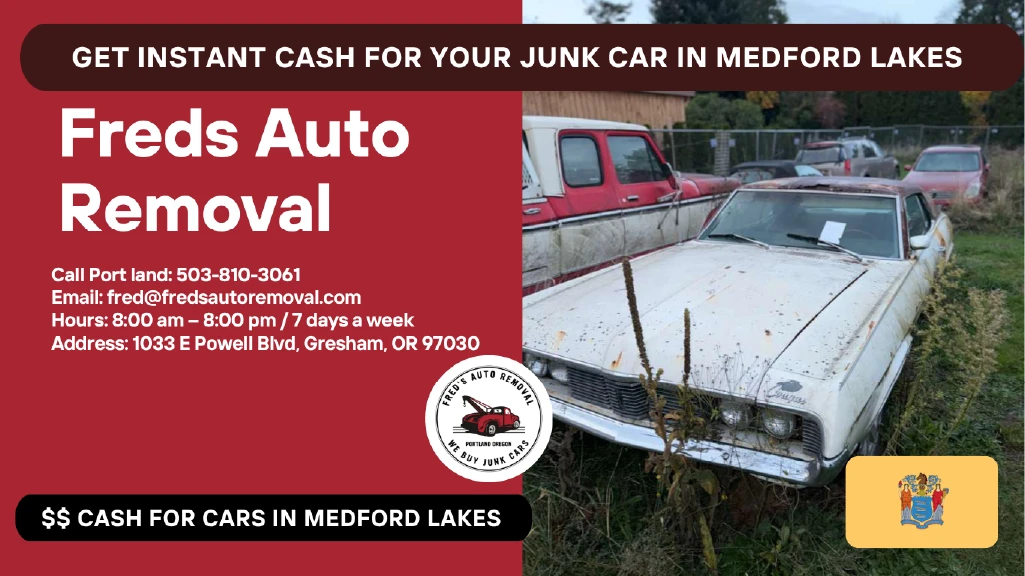 cash for cars Medford Lakes sell my car