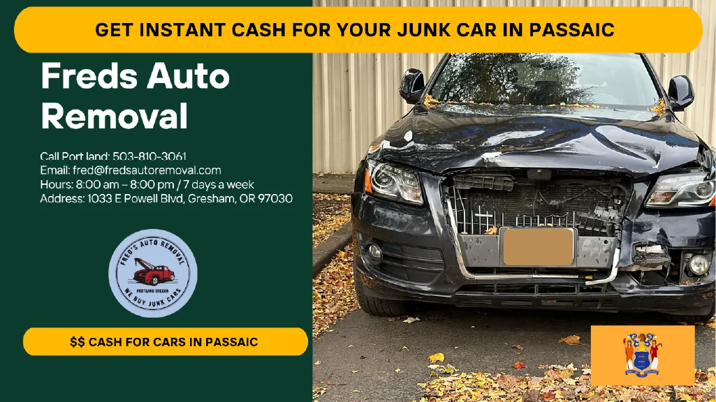 cash for cars Passaic sell my car
