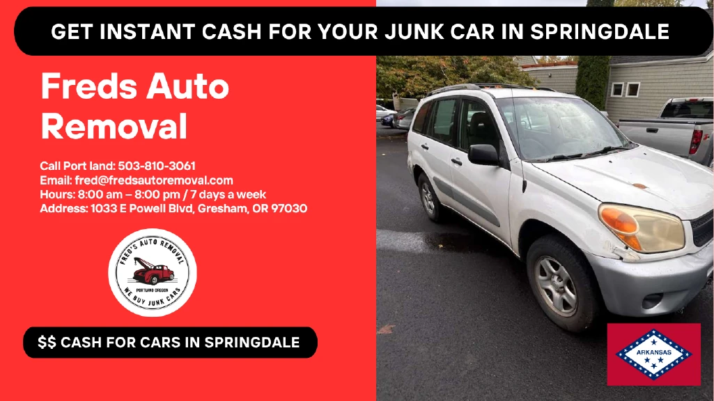 cash for cars Springdale