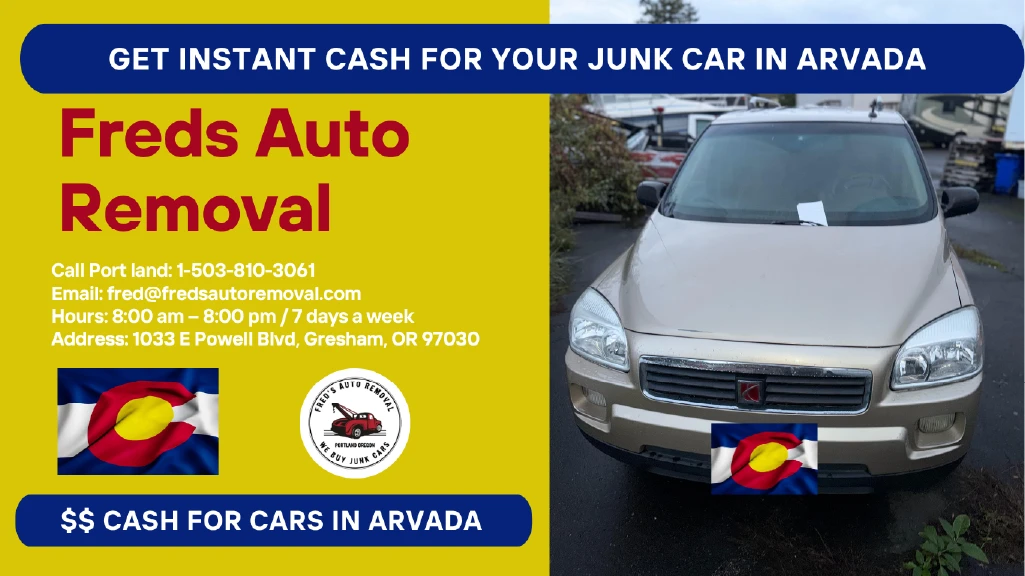 cash for junk cars Arvada sell my car