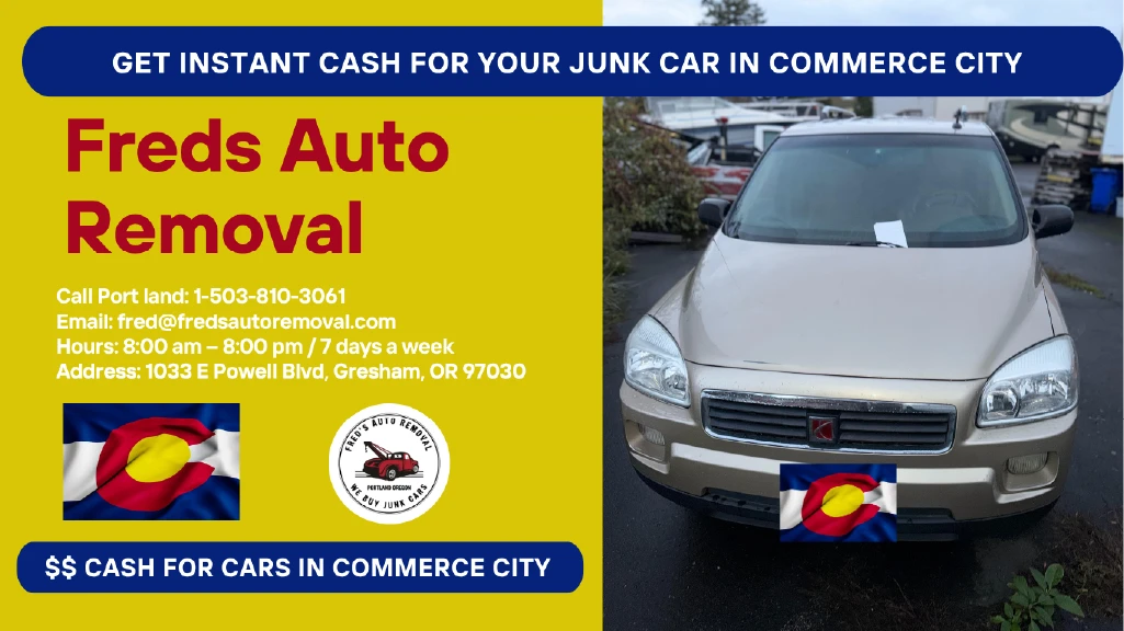 cash for junk cars Commerce City sell my car