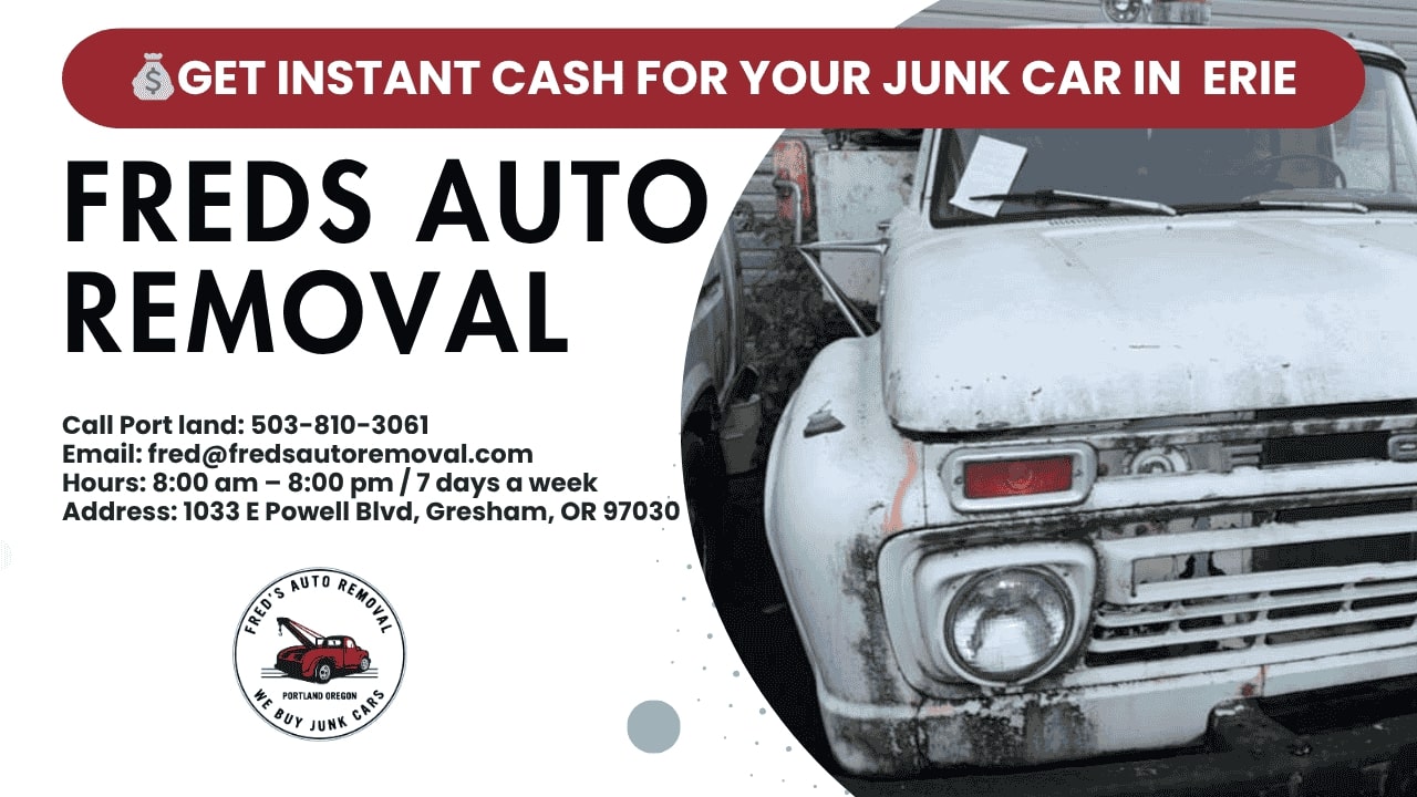 cash for junk cars Erie sell my car