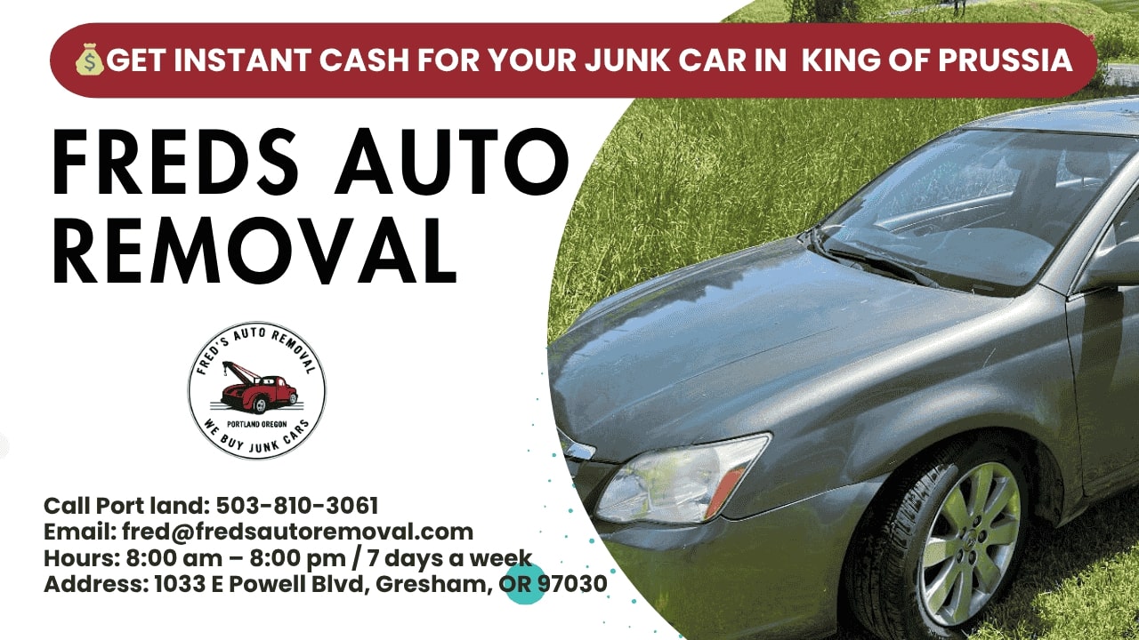 cash for junk cars King of Prussia sell my car