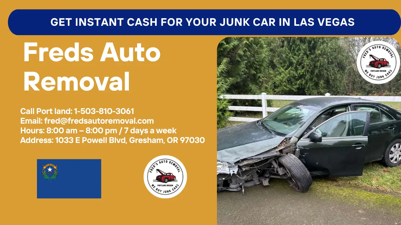 cash for junk cars Las Vegas sell my car
