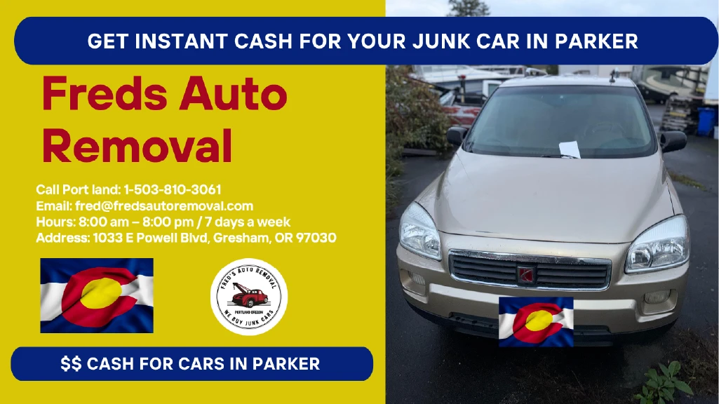 cash for junk cars Parker sell my car