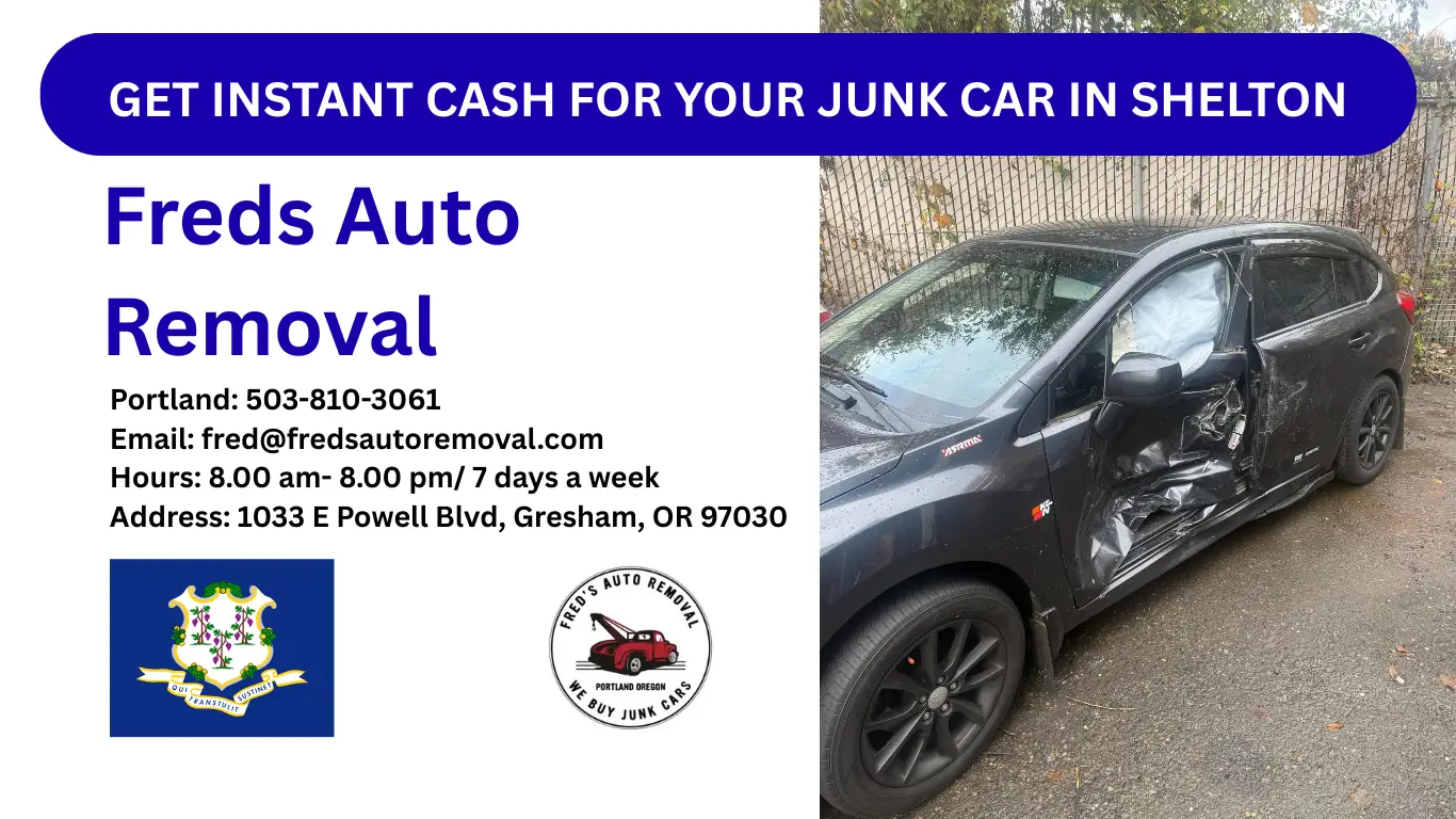 cash for junk cars Shelton sell my car