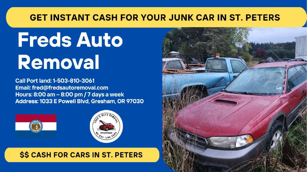 cash for junk cars St Peters sell my car