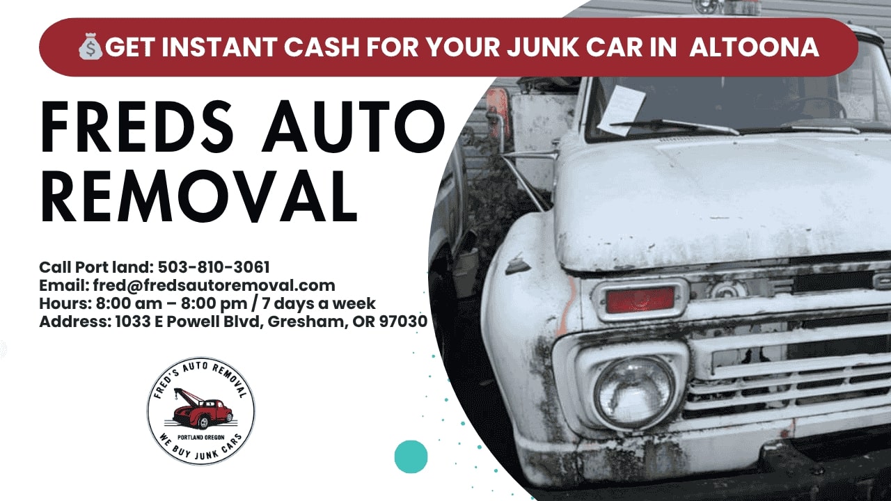 cash for junk cars altoona sell my car