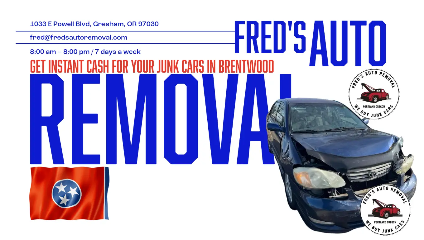 cash for junk cars in Brentwood sell my car