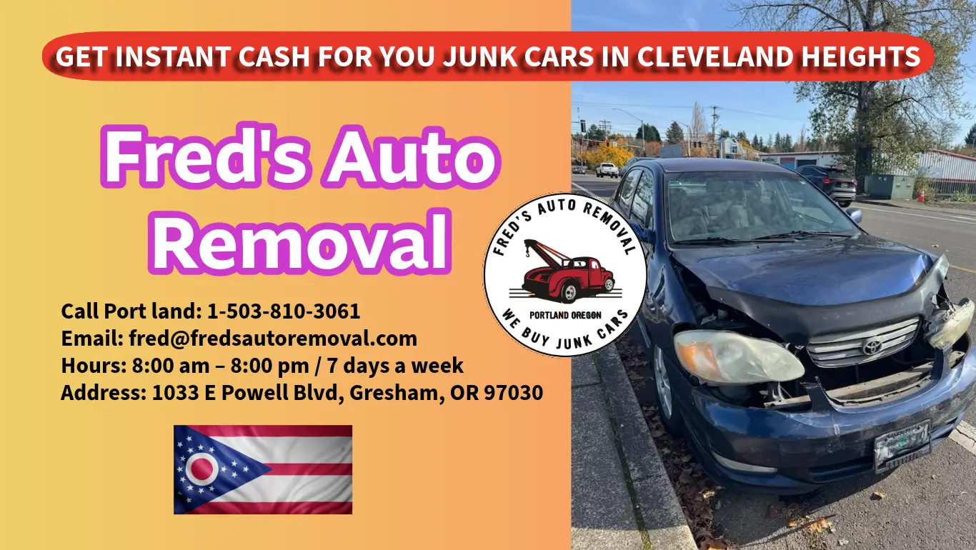 Cash for junk Cars Cleveland Heights