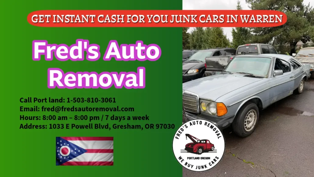 Cash for junk Cars Warren