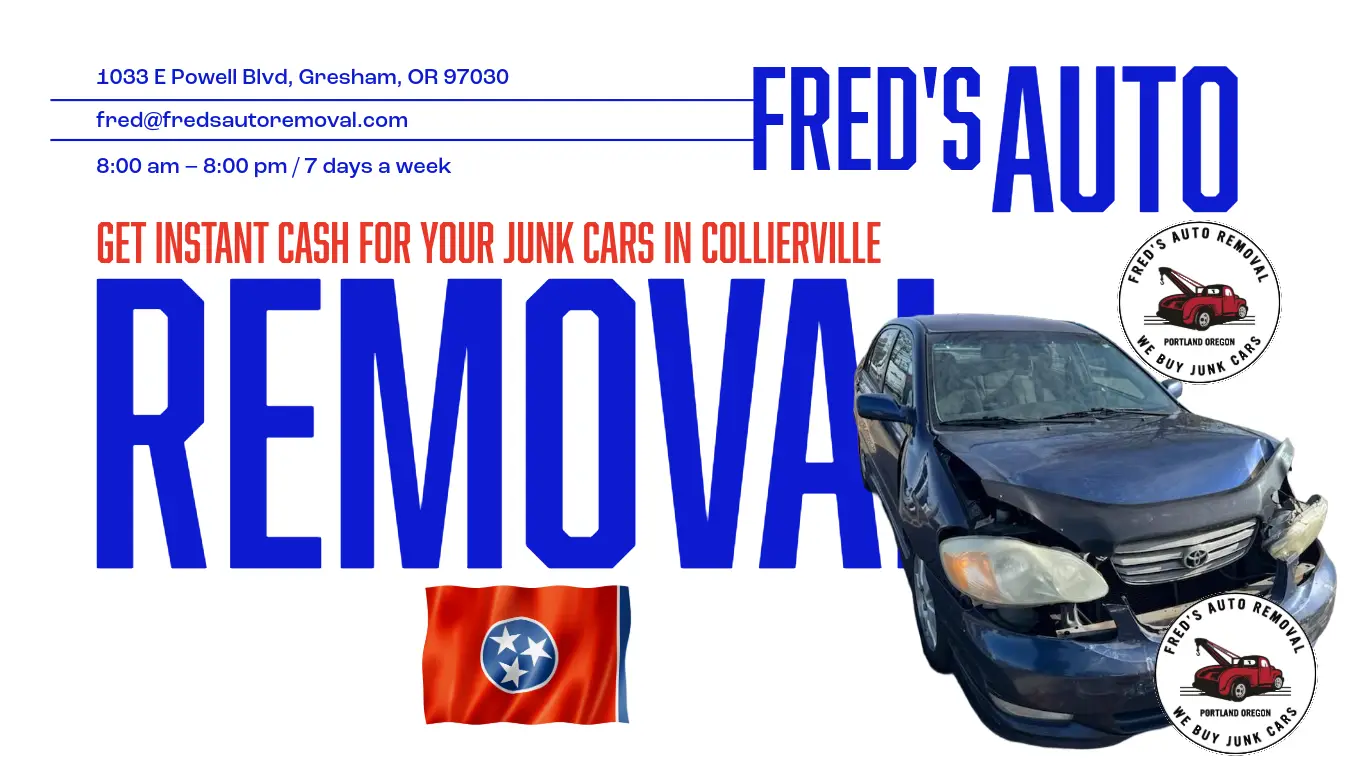 cash for junk cars in Collierville sell my car