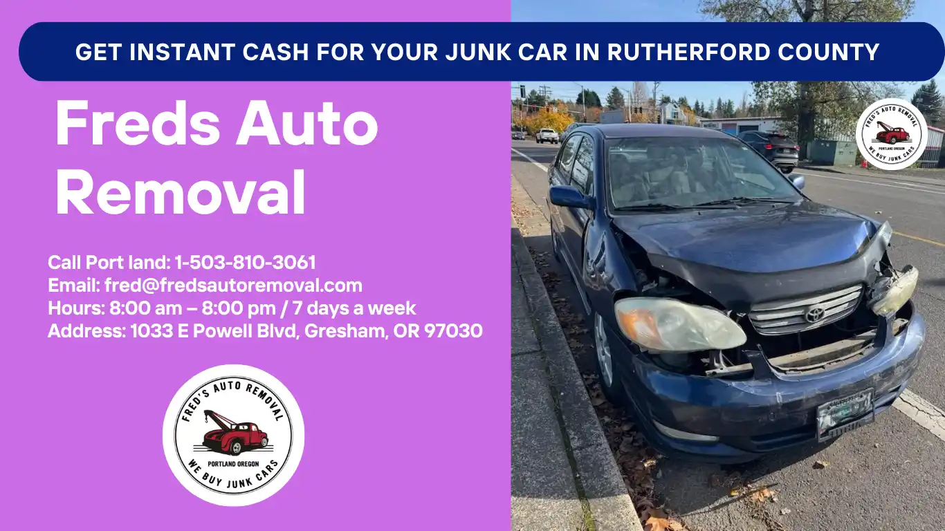 Rutherford County sell my car