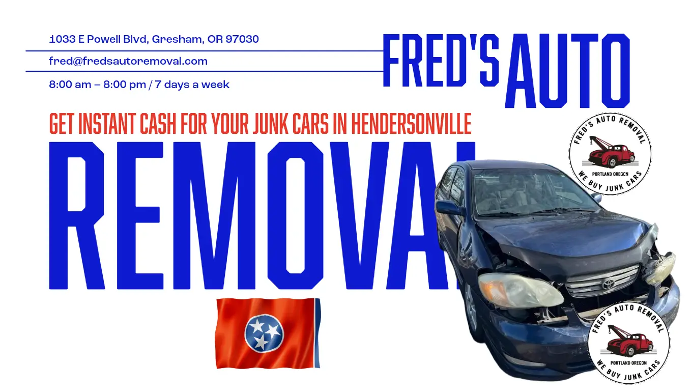 cash for junk cars in Hendersonville sell my car