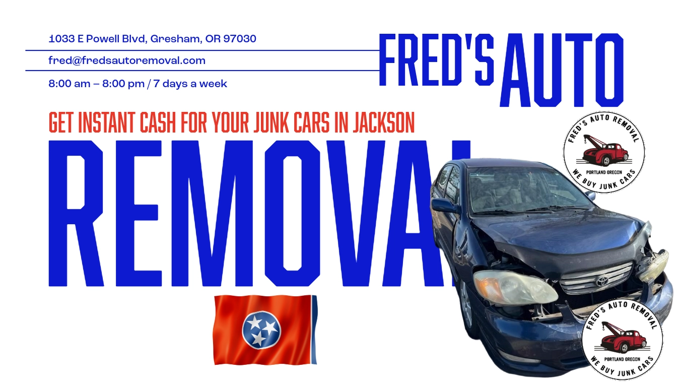 cash for junk cars in Jackson sell my car