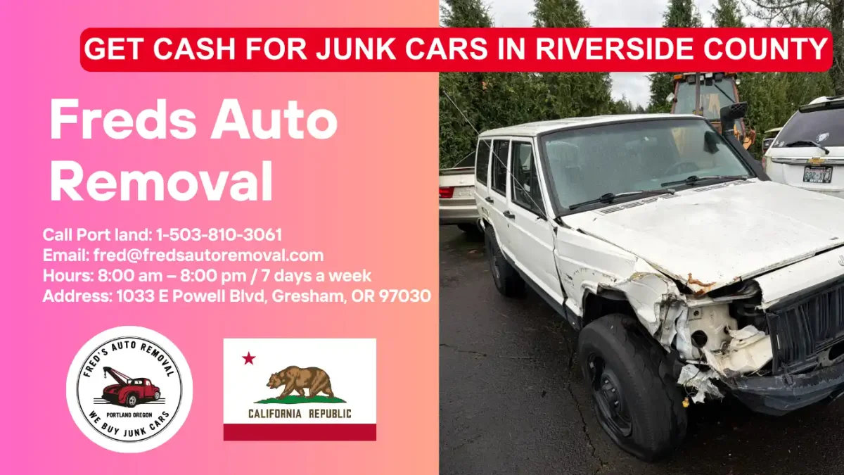 Riverside county sell my car