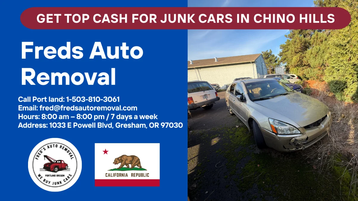 cash for junk cars Chino Hills