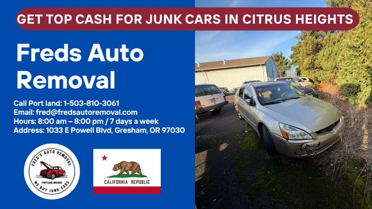 cash for junk cars Citrus Heights