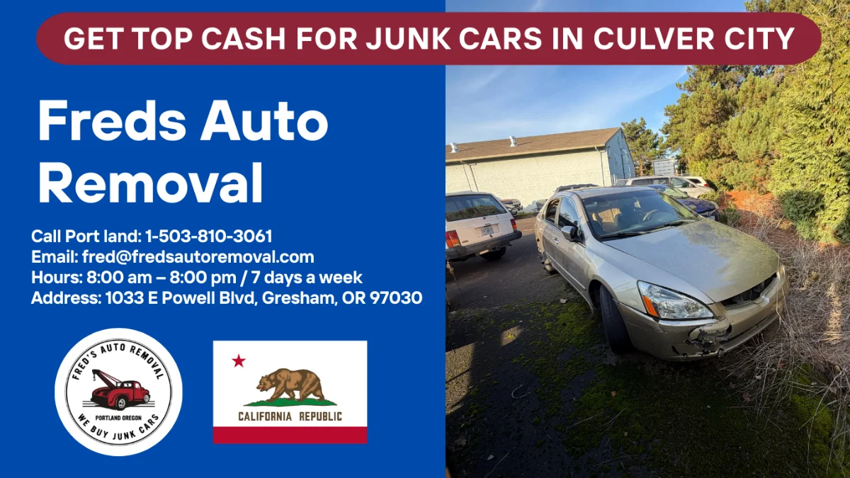 cash for junk cars Culver City