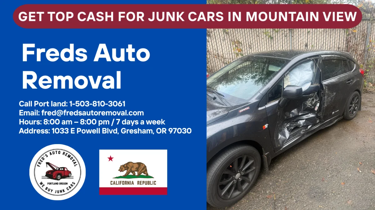 Cash for junk cars Mountain View