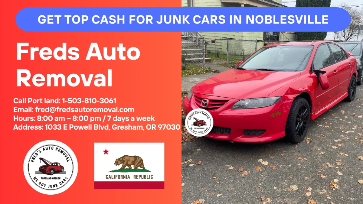 Cash for junk cars Noblesville