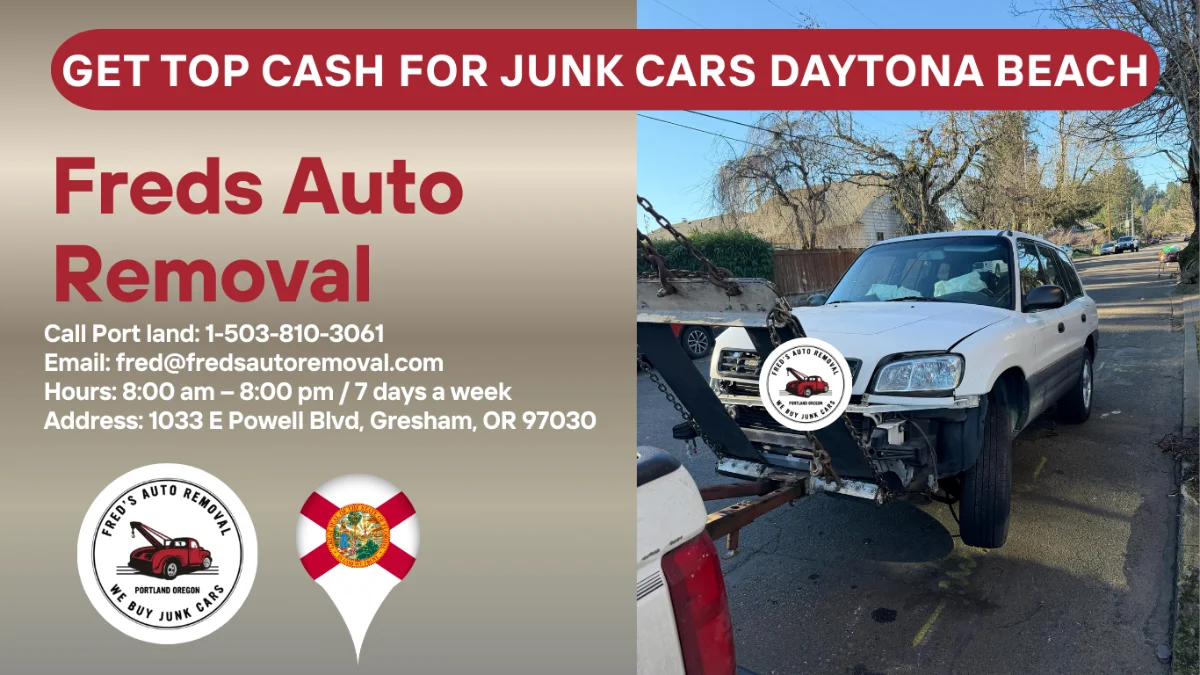 Cash for junk cars in Daytona Beach