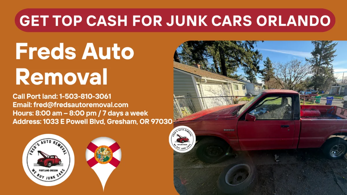 Cash for junk cars in Orlando