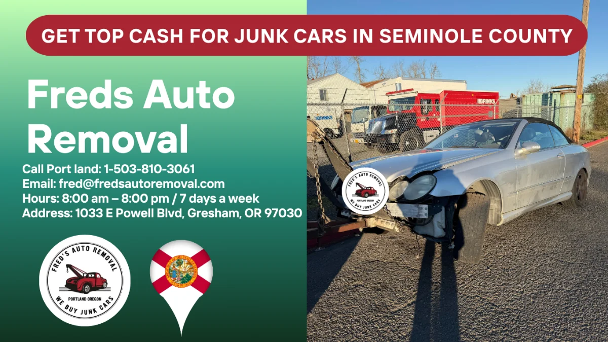 Cash for junk cars in Seminole County