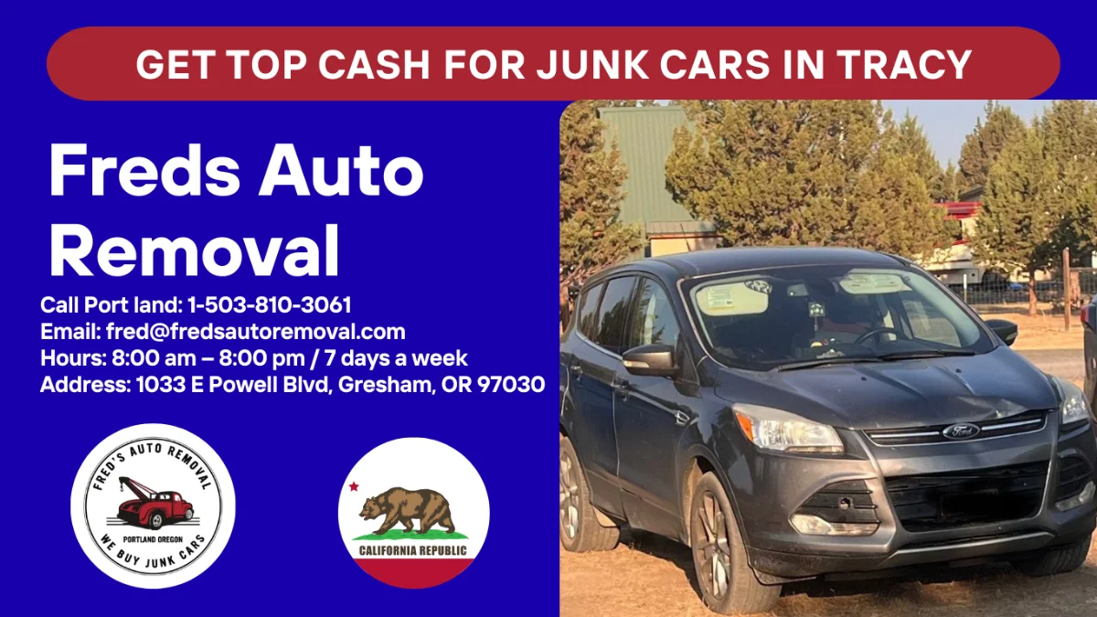 Cash for junk cars in Tracy