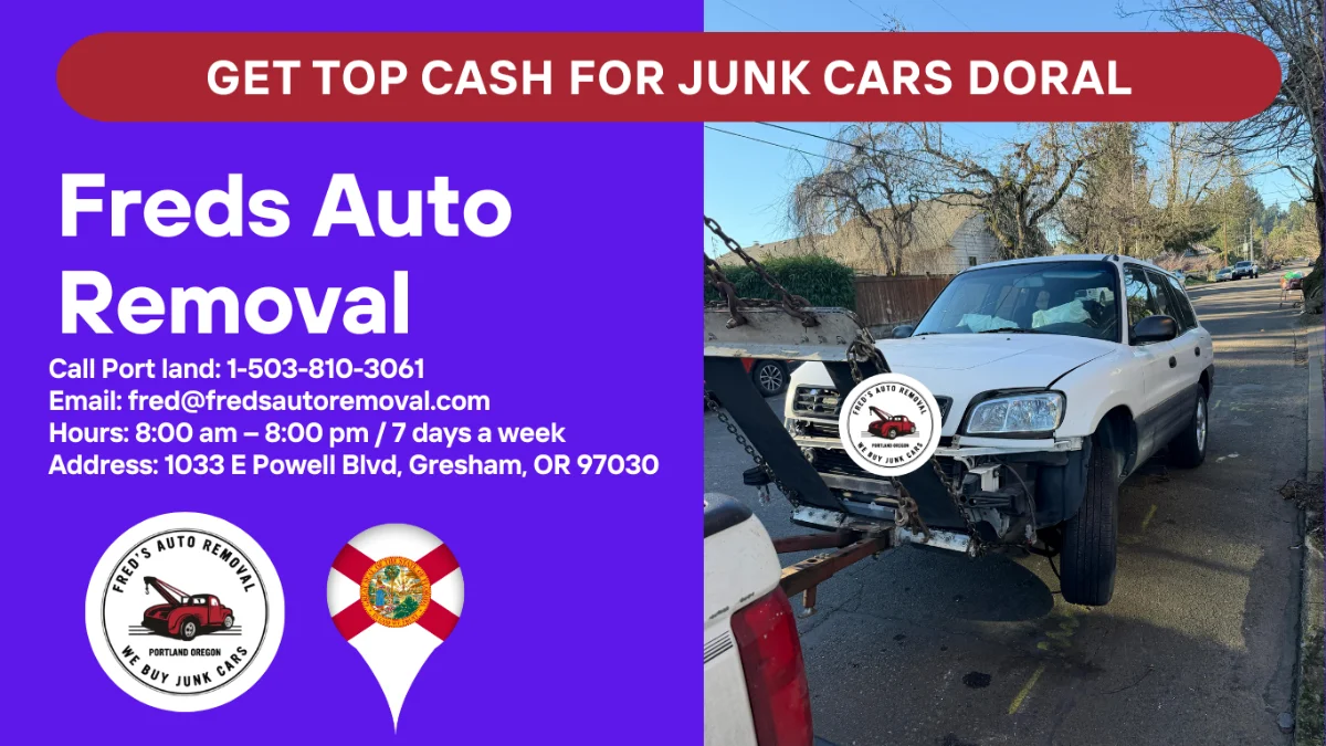 cash for junk cars Doral