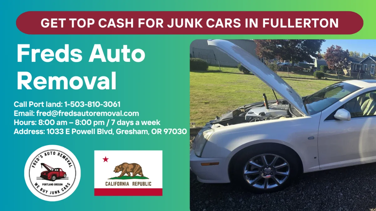 cash for junk cars Fullerton