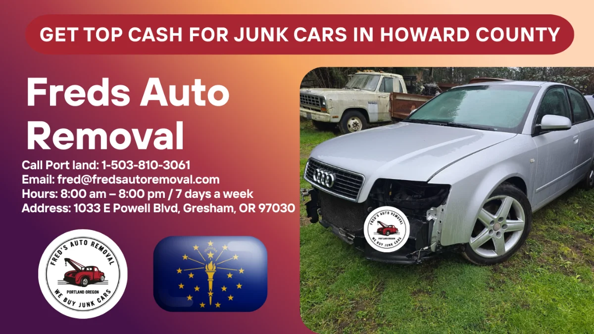 cash for junk cars Howard county