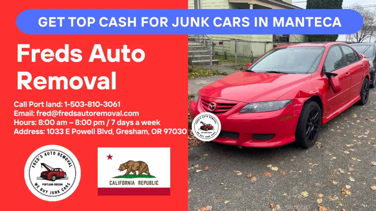 cash for junk cars Manteca